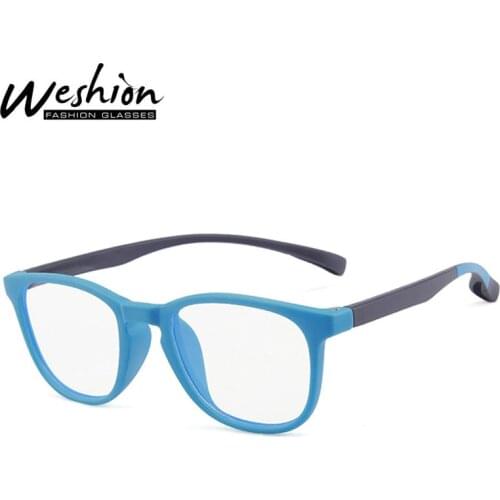 Square Kids Sunglasses New Kids Blue Light Blocking Glasses Baby Optical Frame Transparent Eyeglasses