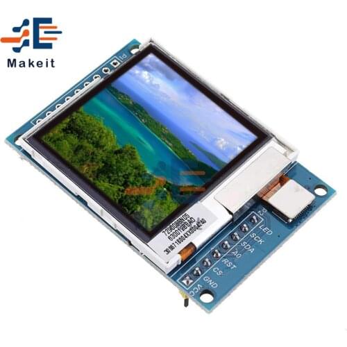1.6 Inch TFT LCD Display Module 130*130 OLED SPI Serial Port Communicate Transflective Display Screen Panel Board for Arduino
