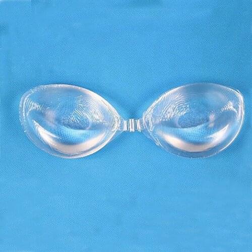 MYYBLE 2020 Women Silicone Bra Pads Push Up Bra Insert Transparent/Skin Silicone Breast Enhancer Inserts For Dress Bikini Swim