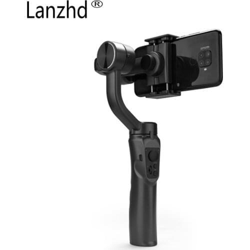 Foldable Pocket Sized 3 axis Smartphone Handheld Gimbal Stabilizer for GoPro Smartphones, Wireless Charging iPhone12