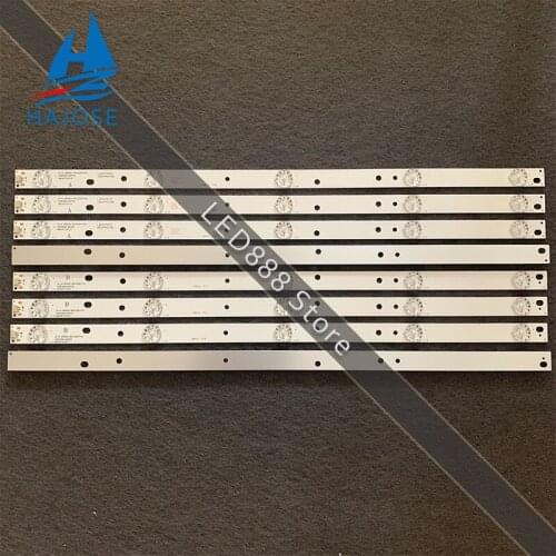 LED Backlight strip 5 Lamp For PH ILIPS 50" TV D50-F2000 JS-D-JP5020-A51EC JS-D-JP5020-B51EC E50F2000 MCPCB