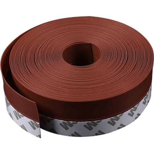 25mm/35mm/45mm Width Window Door Bottom Self Adhesive Silicone Rubber Seal Weathering Strip Door Sealing Bar Window Sealing Tape