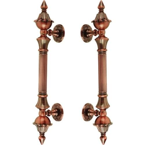 1pcs upscale European Handles Antique Villa Archaize handle for Wooden Door Glass KTV/hotel wood door Pull Door Hardware