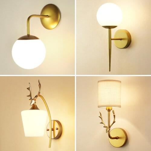 Japan bedroom light nicho de parede led aisle corridor dining room lampara pared home deco