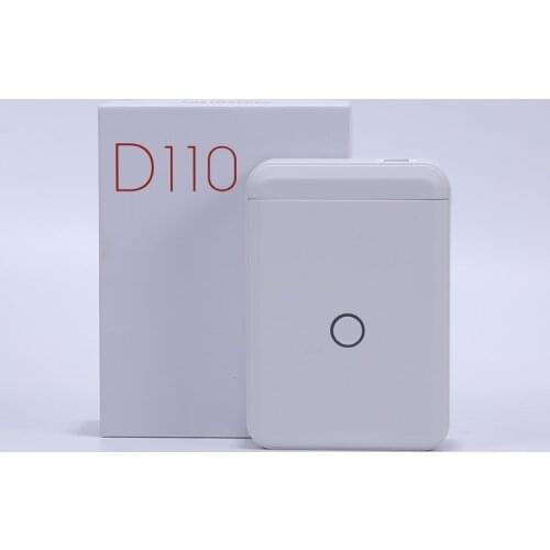 NIIMBOT Wireless Label printer Portable Pocket D110 Label Printer Portable BT Thermal Label Printer Usar en Casa Oficina Mercado