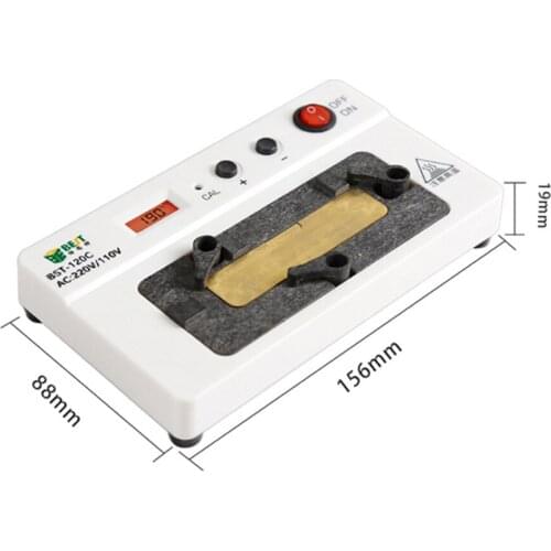 BST-120C mobile phone motherboard mini desoldering platform rapid heating heating station welding preheating station
