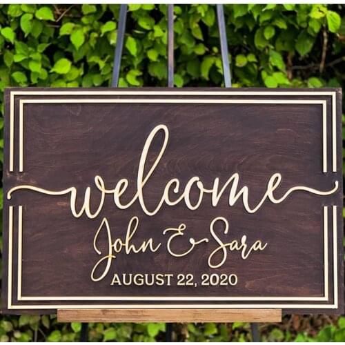 Wedding Photography BackGround Wood Board Ceremony Board Bride Flower Wall Wood BackGround Dessert Table Decoration Photography