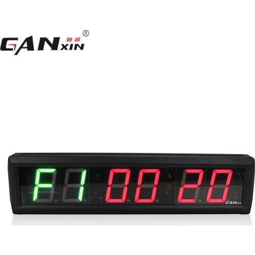 [Ganxin] for Remote Control Gym Crossfit Timer Wall Clock Digital Led