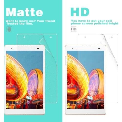 Matte Anti-Glare Film For Lenovo TB-8804F 8 in HD Clear Glossy Film With Cleaning Tools Cell Phone Guard + Cleaning Tools