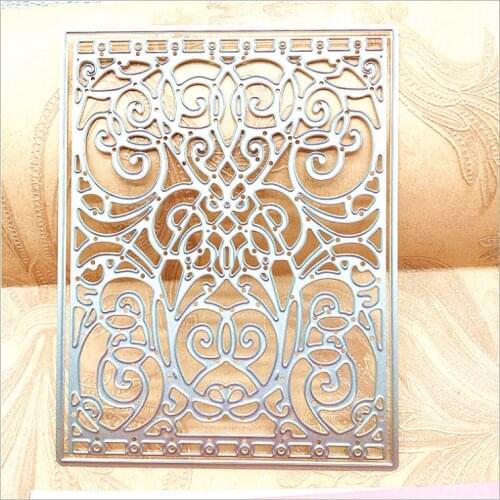 Lace Border Background Metal Cutting Dies for Scrapbooking DIY Frame Flower New 2019 Die Party Wedding Decoration