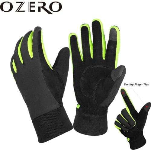 OZERO Winter Gloves Screen Fingers with Deerskin Suede Leather for Cycling and Driving Touch Screen Gloves for Wome Deers 8017
