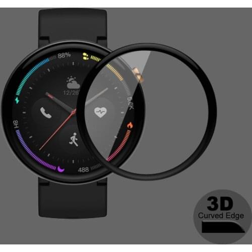 Soft Protective Film For Amazfit Nexo Smart Watch Screen Protector Cover Guard 3D Curved Edge Full Coverage