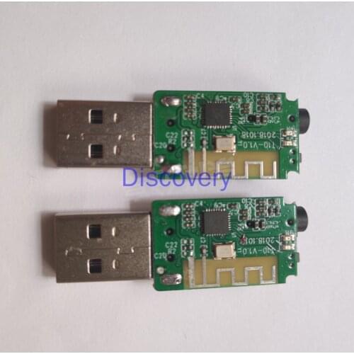 USB Bluetooth Transmission Module Board 5.0 Bluetooth Transmitter and Receiver One-to-one Wireless Audio Transmission Two-in-one