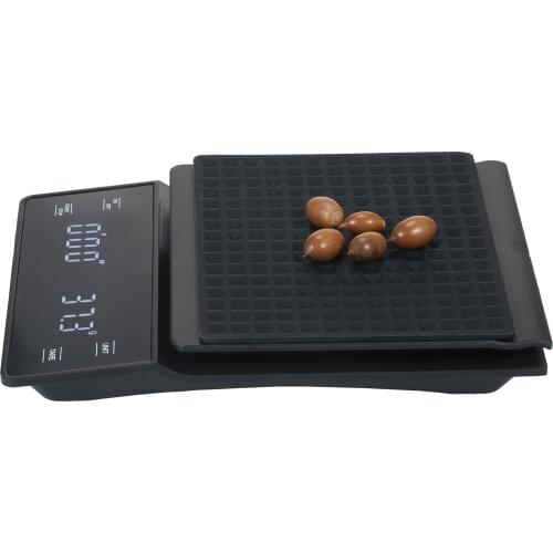 0.3g~3000g Digital Scale with Surface Electronic Scale LED Display with Backlight Kitchen Scale Baking Scale Coffee Scale