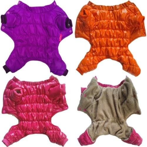 Waterproof Dog Clothes For Small Medium Dogs Pet Chihuahua Yorkshire Warm Winter Jumpsuit Pet Puppy Fleece Coat Jacket Clothing