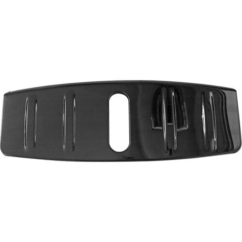 Car Front Cover Guard Plate Double Side Tape Stainless Steel Shell For Tesla Model3 Automobile Decoration Strip Accessories