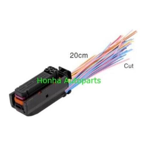 1/2/5 pcs 81 Pin VW ECU Automotive Tyco Connector 368376-1 Electrical Auto Plug 1J0906385C 1J0 906 385C wire harness