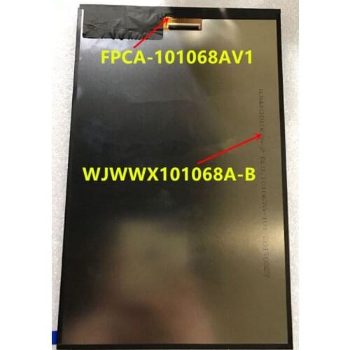 10.1inch 40pin FPCA-101068AV1 WJWWX101068A-B display tablet LCD screen