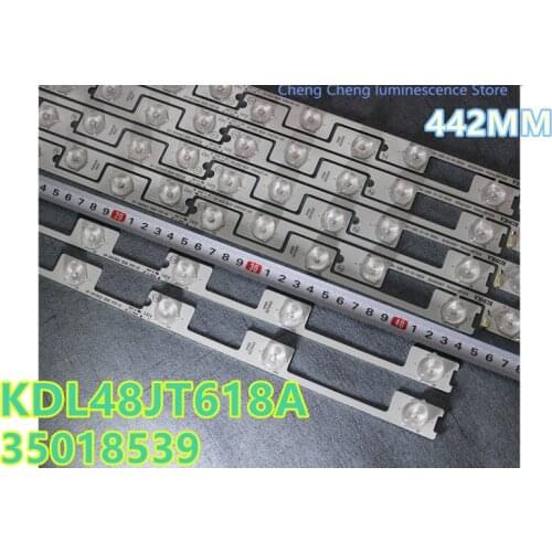 160pcs/Lot 100% New LED Strip Bar Backlight for KONKA KDL48JT618A KDL48SS618U 35018539 35018540 6LED LIGHT (6v) 442mm