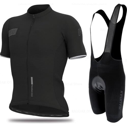 2021 STRAVA Black raudax Cycling Team Short Sleeve Maillot Ciclismo Mens Cycling Cycling Jersey Summer Breathable Cycling Wear