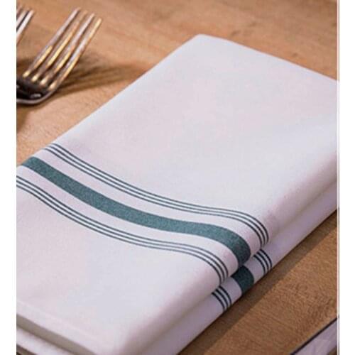 4pcs Stripe Napkin Cloth Pantry Cloths Table Napkins Cotton Napkins Kitchen Napkin Wedding