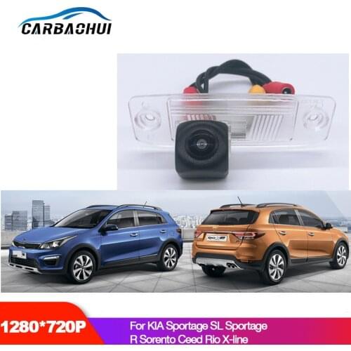 Full hd ccd Car Backup Reverse Rear View Camera Backup Rear View Camera For KIA Sportage SL Sportage R Sorento Ceed Rio X-line