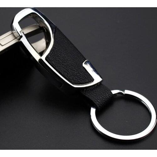 Car Key Chain With Snap Hook Simplicity Design Split Ring Man Present Keyfob