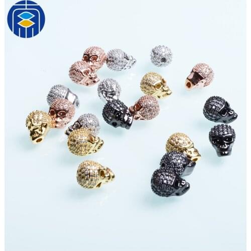 Handmade Bracelet Charm Beads Tibetan Buddha Leopard Lion Heads Metal Bead For Jewelry Finding Making