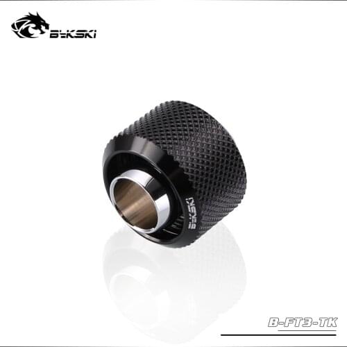 BYKSKI Use for Inside Diameter 10mm + Outside Diameter 16mm Pipes 3/8''ID + 5/8"OD Soft Tube Fitting Hand Connector Fitting G1/4