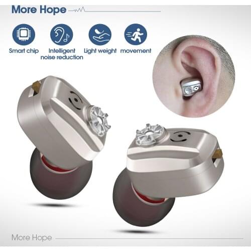 More Glory Digital Hearing Aid With Charging Box, Suitable For Mini Invisible Sound Amplifier With Hearing Loss Of The Elderly