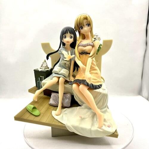 21cm Anime Sword Art Online SAO GSC Peiguin Parade Asuna & Yui Vignette Ver PVC Action Figure Model Decoration Kids Popular Doll