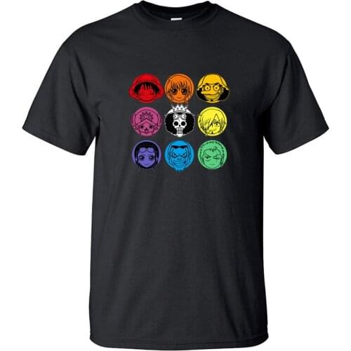 One Piece Japanese Anime Luffy Roronoa Zoro Cotton T Shirt Vintage Cool Ptint T Shirts Retro Funny Short Sleeve Top Men Tshirt