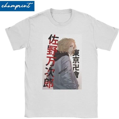 Men Women T-Shirt Tokyo Revengers Anime Mikey Crazy Cotton Tees Short Sleeve T Shirts Crew Neck Clothing Gift Idea