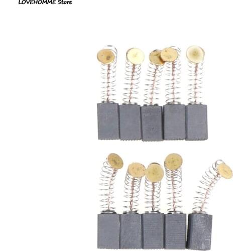 10pcs/lot 13 X 8 X 5mm Carbon Brushes Tool Motor And Mini Grinder Motor Abrasive Tools Drill Accessories
