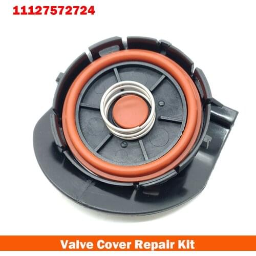 Valve Cover Cap Repair Kit with Membrane for Peugeot 207 EP6 VTI Citroen MINI Cooper MINI R55 R56 R57 R58 N12 N16 11127646554