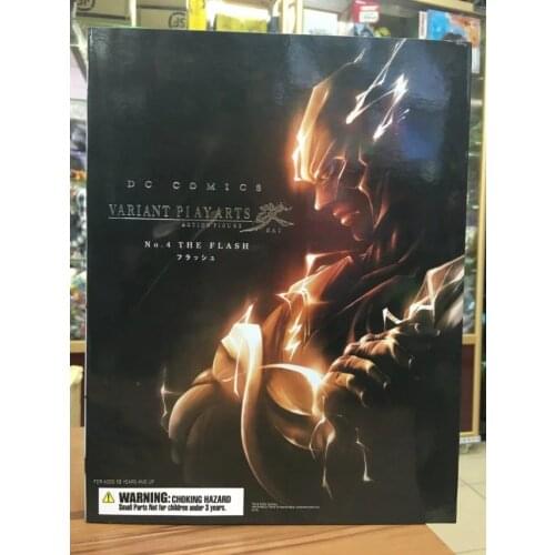 New DC Comics Super Hero The Flash Variant Play Arts Kai Action Figure Statue Model Toys