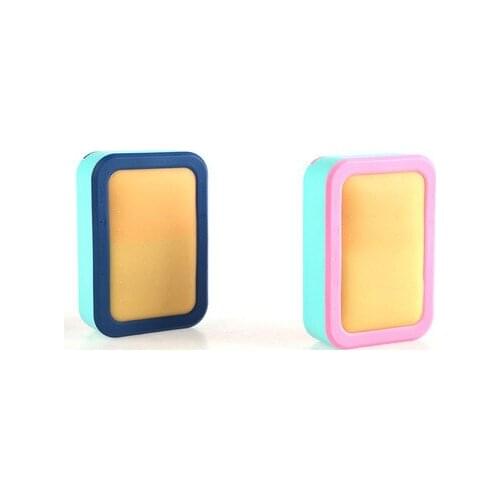 Blue/pink Acupuncture Needle Practice Box Needle Acupuncture Lifelike Human Skin model Silicone Material For Starter