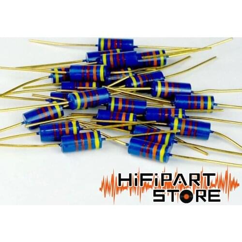 RIKEN RMG 1W 2W carbon film resistance fever ultra low noise frequency carbon film resistance