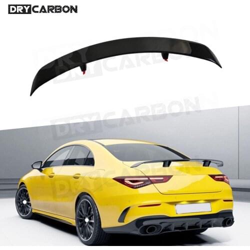 ABS Rear Trunk Spoiler Active Wing Lip for Mercedes Benz W118 C118 CLA35 CLA180 CLA200 CLA250 CLA45 AMG Line 2019- 2024 Boot Lip