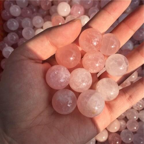 11LB Rose Quartz Stone Sphere ~ For Crystal Healing ,Reiki ,Chakra grid ball 5000g