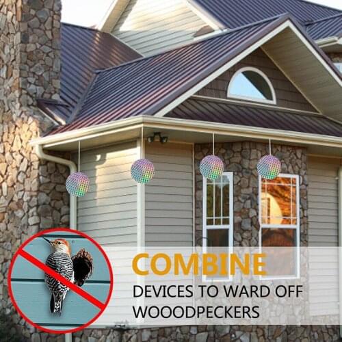 20pcs Garden Laser Hanging Reflective Deterrent Scare Bird Repellent Plant Protect Tool Insect repellent Plant Protect Tool