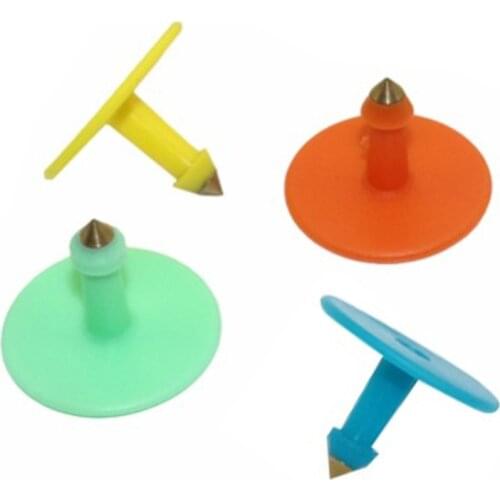 500 Pcs Sheep Ear Tag Accessories Ear Tag Nail Farm Animal Pig Cattle Sheep Ear Tag Nail Accessories Ear Signage Reuse