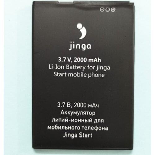 B-TAIHENG 1PCS New 100% High Quality 2000mAh jinga Start Battery For jinga Start Mobile Phone