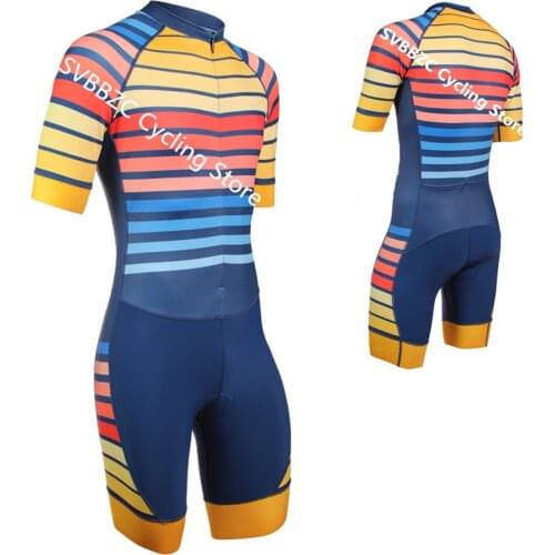 Quick Dry Mens Short Sleeve Super Speedsuit Cycling Skinsuit Jumpsuit Triathlon Suit Ropa Ciclismo Maillot Cycling Jerseys kit