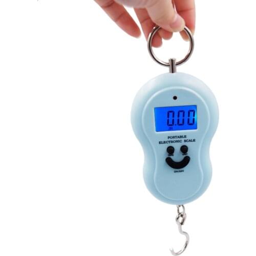 Cute Digital Fishing Scales Fishing Pocket scale Fishing Accessories Portable pesca LCD Portable Digital Electronic Scale