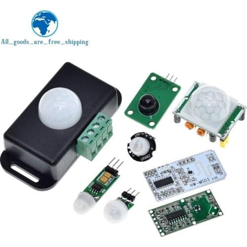 HC-SR501 HC-SR505 AM312 SR602 HW-MS03 Adjust IR Pyroelectric Infrared Mini PIR module Motion Sensor Detector Module For Arduino