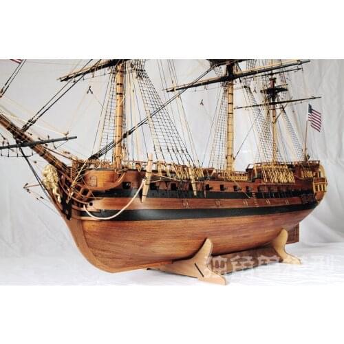 New arrive Scale 1/48 USS Bonhomme Richard Luxury Ship wooden model kits