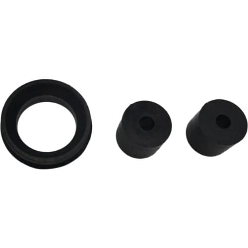 For Yamaha Blaster YFS200 1988-2006 Upper and Lower Chain Roller and Swing Arm Guard Black Kit