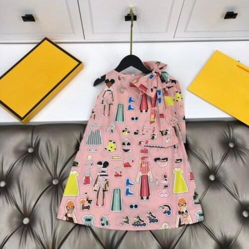 TOP Brand 2021 Summer Girls Cartoon Princess Dress Female Baby New Birthday Performance Dress Princess Dress