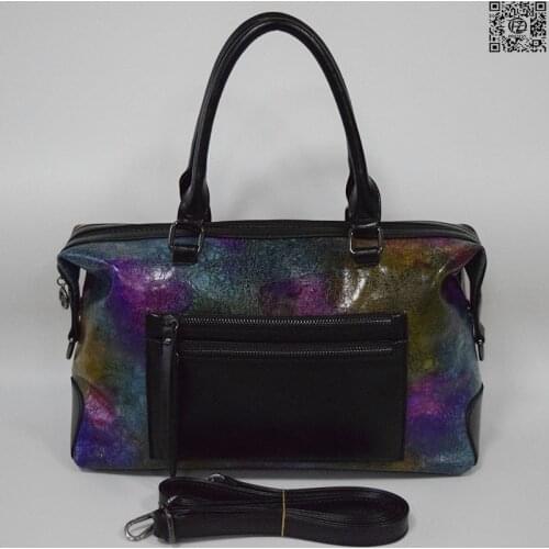 POSSESS BRAND woman soft multicolour bag